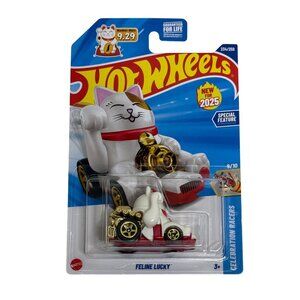2025 Hot Wheels Feline Lucky Maneki Neko Celebration Racers New